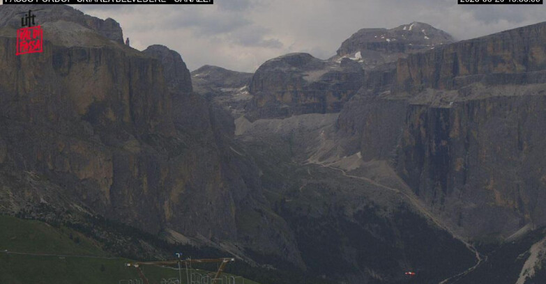 Webcam Campitello-Mazzin-Col Rodella - Canazei - Belvedere - Skiarea Belvedere