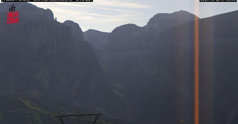 Webcam Campitello-Mazzin-Col Rodella - Canazei - Belvedere - Skiarea Belvedere
