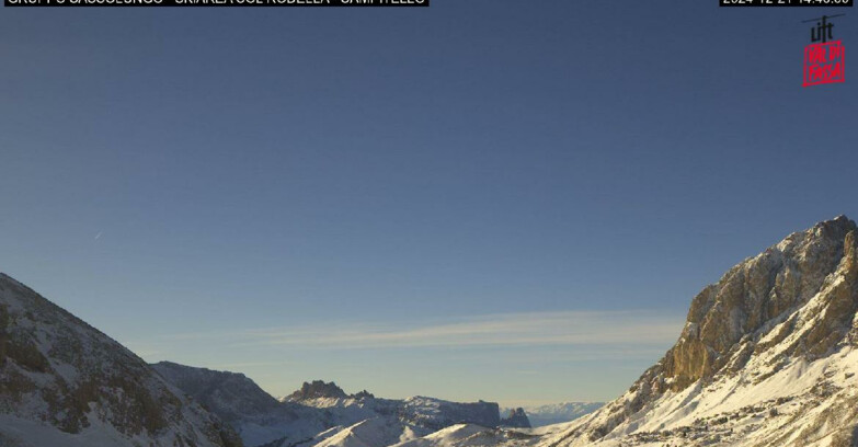 Webcam Campitello-Mazzin-Col Rodella - Campitello di Fassa - Col Rodella - Gruppo del Sassolungo