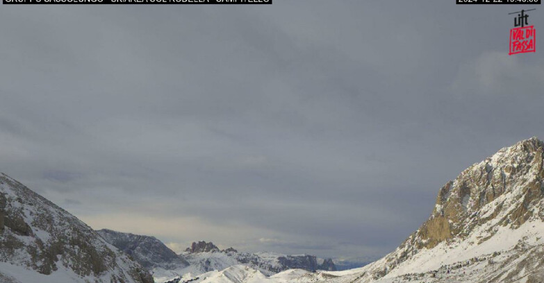 Webcam Campitello-Mazzin-Col Rodella - Campitello di Fassa - Col Rodella - Gruppo del Sassolungo