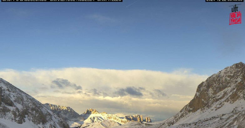 Webcam Campitello-Mazzin-Col Rodella - Campitello di Fassa - Col Rodella - Gruppo del Sassolungo