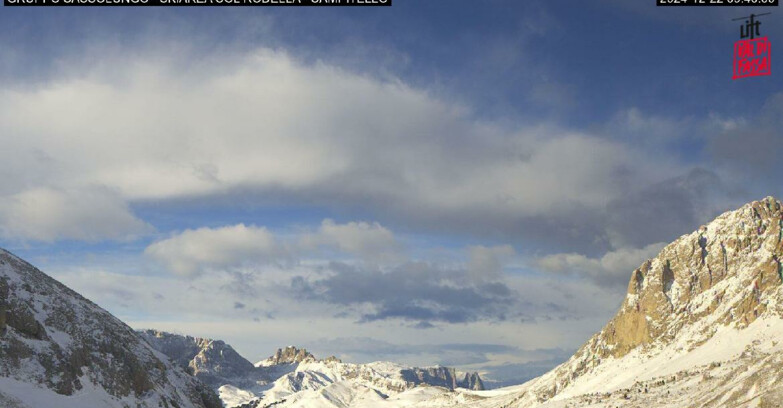 Webcam Campitello-Mazzin-Col Rodella - Campitello di Fassa - Col Rodella - Gruppo del Sassolungo