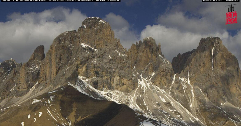 Webcam Campitello-Mazzin-Col Rodella  - Campitello di Fassa - Col Rodella - Gruppo del Sassolungo