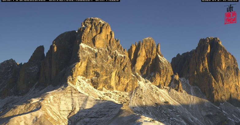 Webcam Campitello-Mazzin-Col Rodella - Campitello di Fassa - Col Rodella - Gruppo del Sassolungo