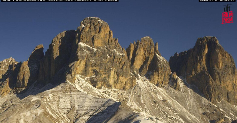 Webcam Campitello-Mazzin-Col Rodella - Campitello di Fassa - Col Rodella - Gruppo del Sassolungo