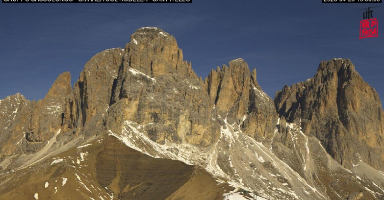 Webcam Campitello-Mazzin-Col Rodella - Campitello di Fassa - Col Rodella - Gruppo del Sassolungo