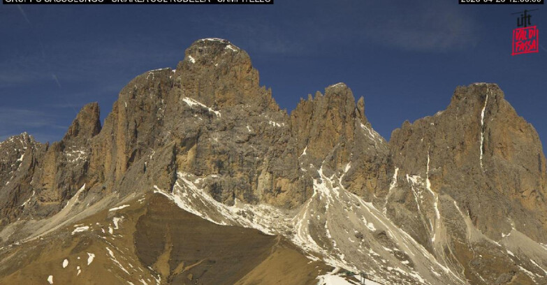 Webcam Campitello-Mazzin-Col Rodella - Campitello di Fassa - Col Rodella - Gruppo del Sassolungo