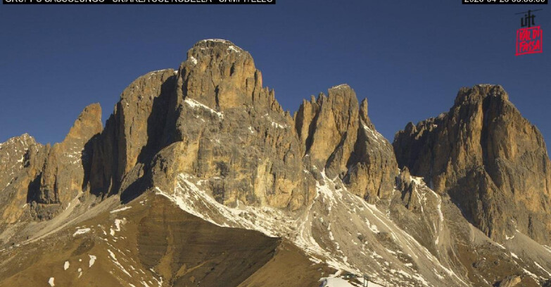 Webcam Campitello-Mazzin-Col Rodella - Campitello di Fassa - Col Rodella - Gruppo del Sassolungo