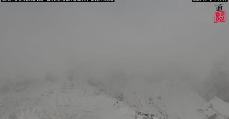 Webcam Campitello-Mazzin-Col Rodella  - Campitello di Fassa - Col Rodella - Gruppo del Sassolungo