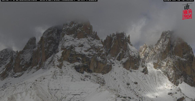 Webcam Campitello-Mazzin-Col Rodella  - Campitello di Fassa - Col Rodella - Gruppo del Sassolungo