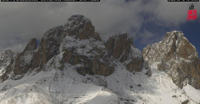 Webcam Campitello-Mazzin-Col Rodella  - Campitello di Fassa - Col Rodella - Gruppo del Sassolungo