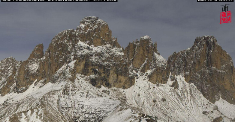 Webcam Campitello-Mazzin-Col Rodella - Campitello di Fassa - Col Rodella - Gruppo del Sassolungo