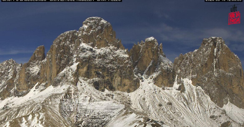 Webcam Campitello-Mazzin-Col Rodella - Campitello di Fassa - Col Rodella - Gruppo del Sassolungo
