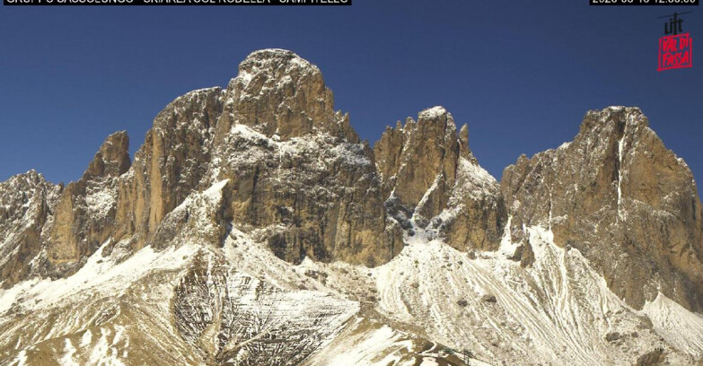 Webcam Campitello-Mazzin-Col Rodella - Campitello di Fassa - Col Rodella - Gruppo del Sassolungo