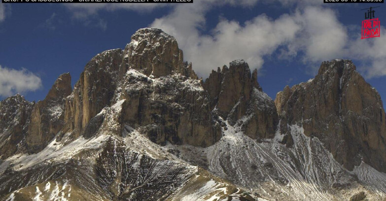 Webcam Campitello-Mazzin-Col Rodella - Campitello di Fassa - Col Rodella - Gruppo del Sassolungo