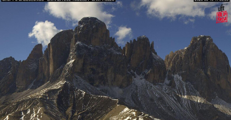 Webcam Campitello-Mazzin-Col Rodella - Campitello di Fassa - Col Rodella - Gruppo del Sassolungo