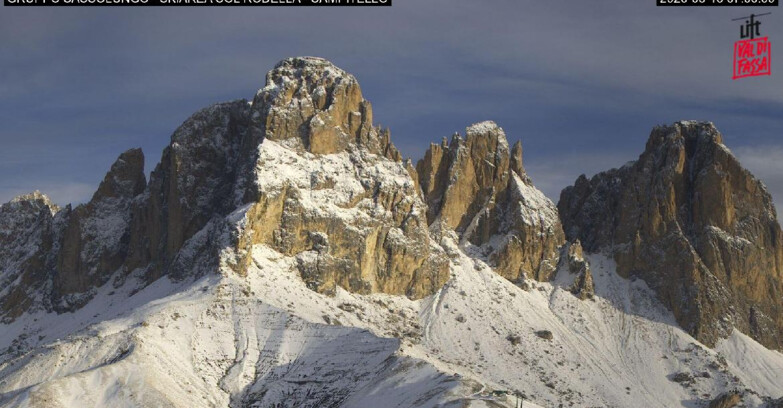 Webcam Campitello-Mazzin-Col Rodella - Campitello di Fassa - Col Rodella - Gruppo del Sassolungo