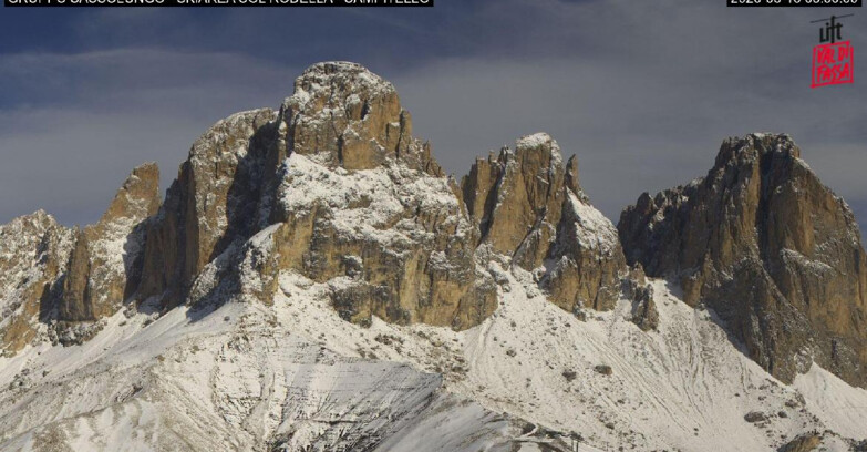 Webcam Campitello-Mazzin-Col Rodella - Campitello di Fassa - Col Rodella - Gruppo del Sassolungo