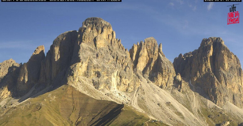 Webcam Campitello-Mazzin-Col Rodella - Campitello di Fassa - Col Rodella - Gruppo del Sassolungo