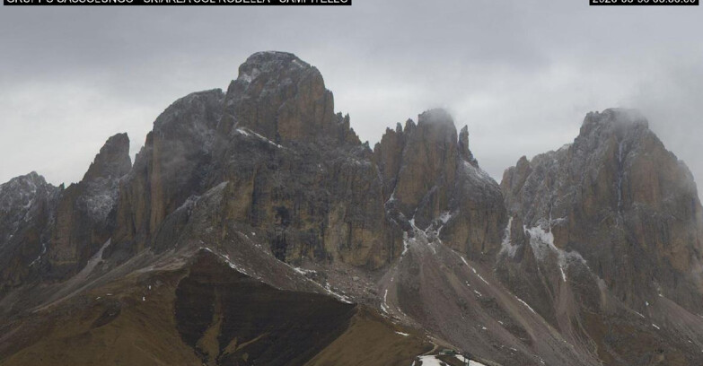 Webcam Campitello-Mazzin-Col Rodella  - Campitello di Fassa - Col Rodella - Gruppo del Sassolungo