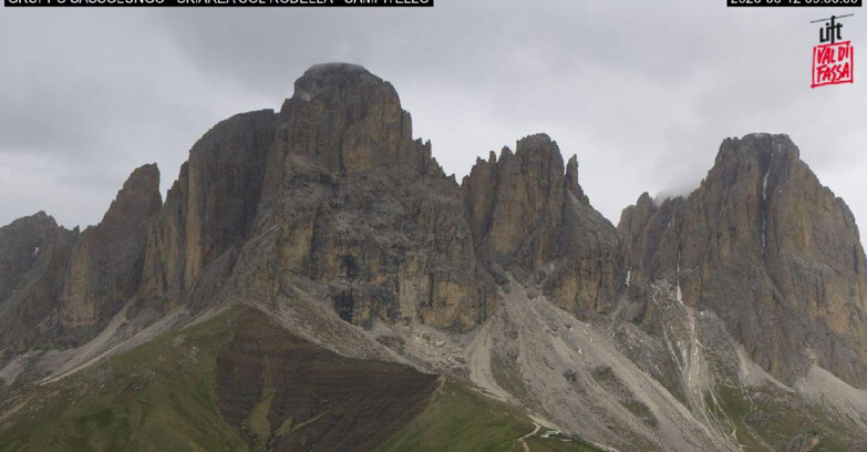 Webcam Campitello-Mazzin-Col Rodella - Campitello di Fassa - Col Rodella - Gruppo del Sassolungo