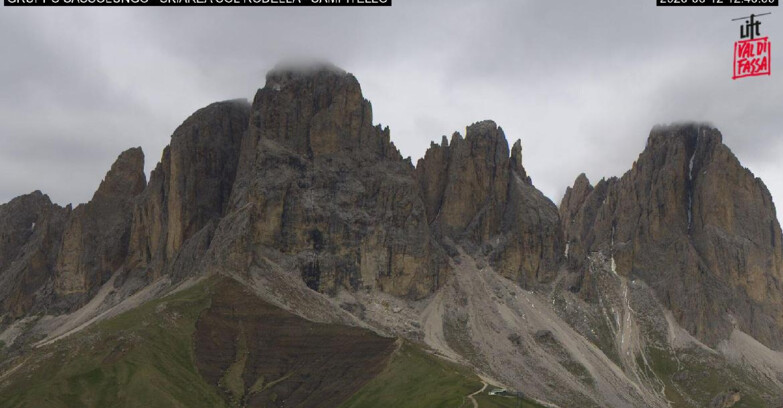 Webcam Campitello-Mazzin-Col Rodella - Campitello di Fassa - Col Rodella - Gruppo del Sassolungo