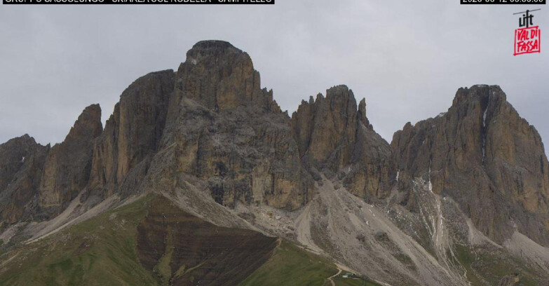 Webcam Campitello-Mazzin-Col Rodella - Campitello di Fassa - Col Rodella - Gruppo del Sassolungo