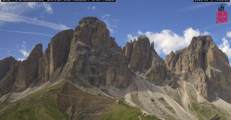 Webcam Campitello-Mazzin-Col Rodella - Campitello di Fassa - Col Rodella - Gruppo del Sassolungo
