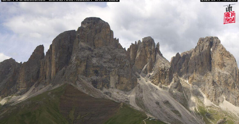 Webcam Campitello-Mazzin-Col Rodella  - Campitello di Fassa - Col Rodella - Gruppo del Sassolungo