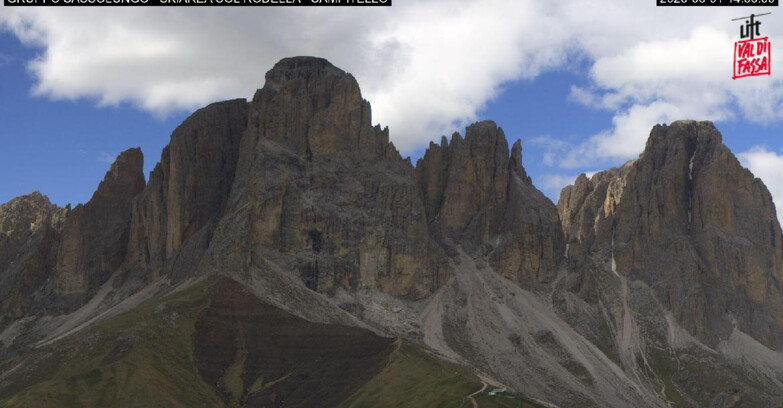 Webcam Campitello-Mazzin-Col Rodella - Campitello di Fassa - Col Rodella - Gruppo del Sassolungo