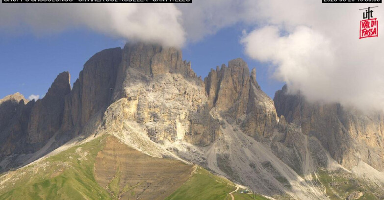 Webcam Campitello-Mazzin-Col Rodella - Campitello di Fassa - Col Rodella - Gruppo del Sassolungo