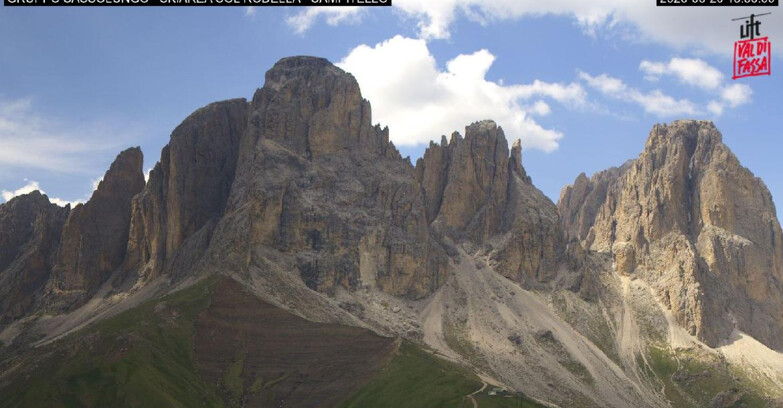 Webcam Campitello-Mazzin-Col Rodella - Campitello di Fassa - Col Rodella - Gruppo del Sassolungo