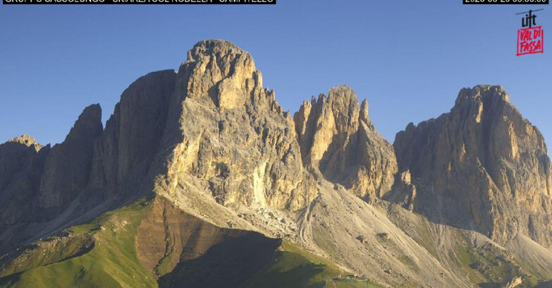 Webcam Campitello-Mazzin-Col Rodella - Campitello di Fassa - Col Rodella - Gruppo del Sassolungo