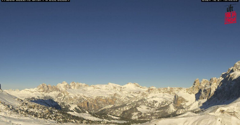 Webcam Campitello-Mazzin-Col Rodella - Canazei - Passo Pordoi - Sass Pordoi