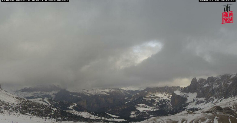 Webcam Campitello-Mazzin-Col Rodella  - Canazei - Passo Pordoi - Sass Pordoi