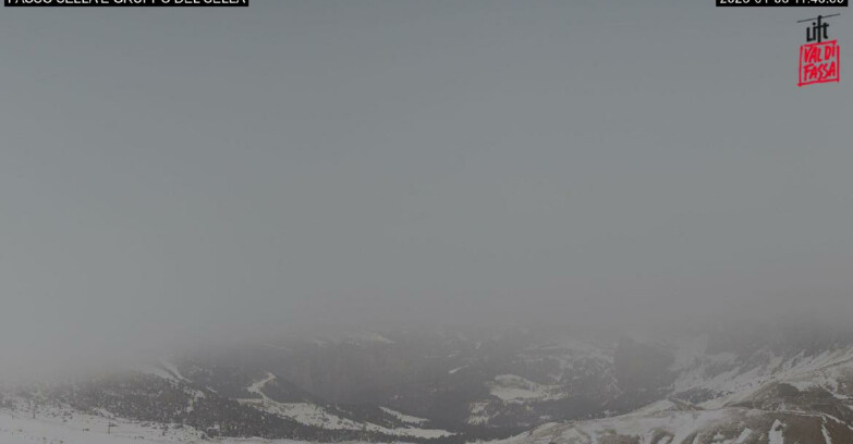 Webcam Campitello-Mazzin-Col Rodella  - Canazei - Passo Pordoi - Sass Pordoi