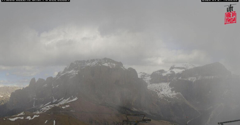Webcam Campitello-Mazzin-Col Rodella - Canazei - Passo Pordoi - Sass Pordoi