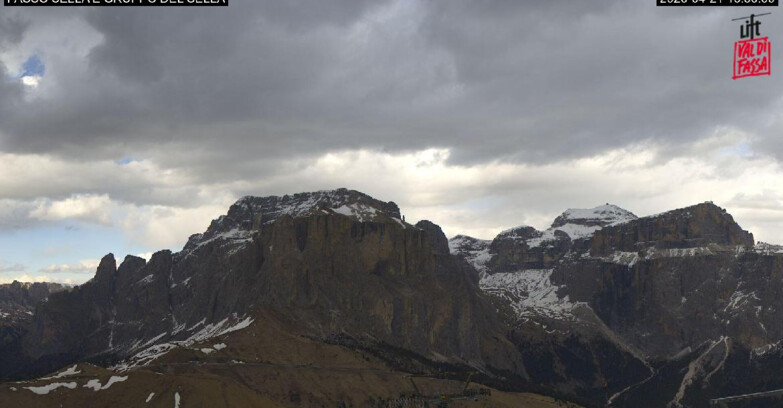 Webcam Campitello-Mazzin-Col Rodella - Canazei - Passo Pordoi - Sass Pordoi