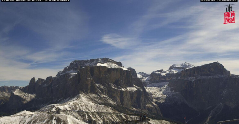 Webcam Campitello-Mazzin-Col Rodella - Canazei - Passo Pordoi - Sass Pordoi
