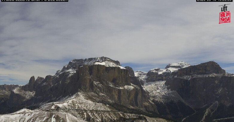 Webcam Campitello-Mazzin-Col Rodella - Canazei - Passo Pordoi - Sass Pordoi