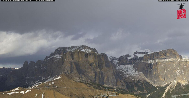 Webcam Campitello-Mazzin-Col Rodella - Campitello di Fassa - Canazei - Gruppo del Sella