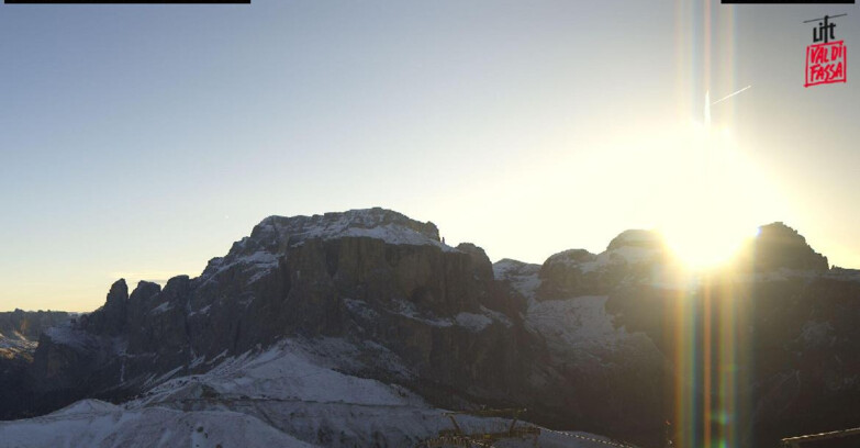 Webcam Campitello-Mazzin-Col Rodella - Campitello di Fassa - Canazei - Gruppo del Sella