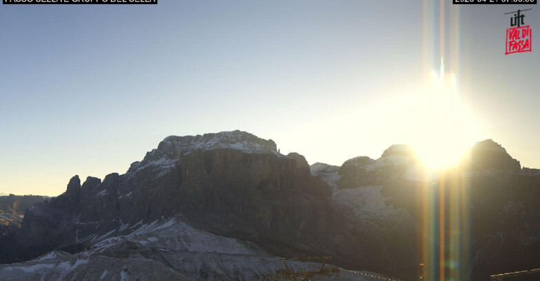 Webcam Campitello-Mazzin-Col Rodella  - Campitello di Fassa - Canazei - Gruppo del Sella