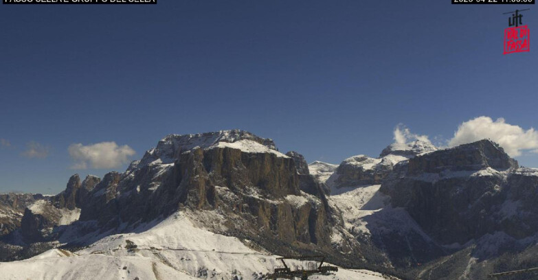 Webcam Campitello-Mazzin-Col Rodella - Campitello di Fassa - Canazei - Gruppo del Sella