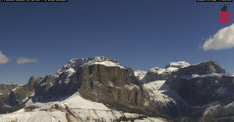 Webcam Campitello-Mazzin-Col Rodella - Campitello di Fassa - Canazei - Gruppo del Sella