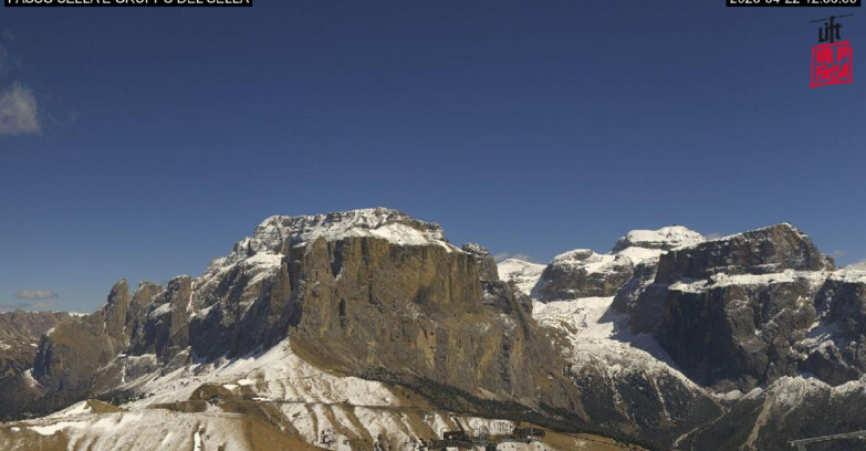 Webcam Campitello-Mazzin-Col Rodella - Campitello di Fassa - Canazei - Gruppo del Sella