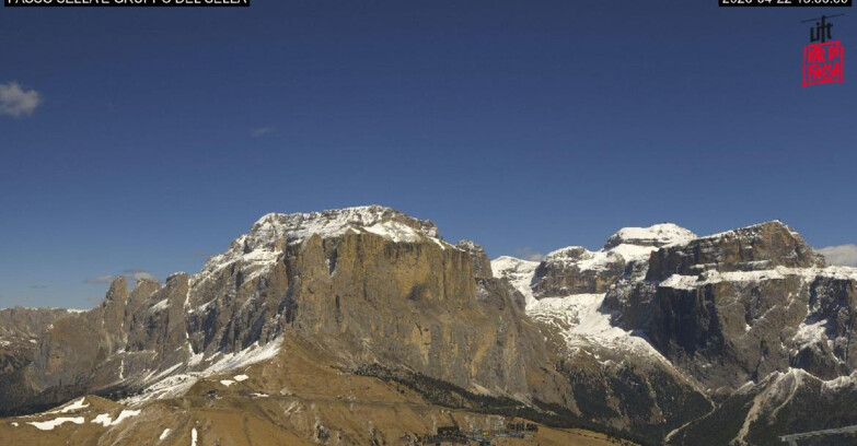 Webcam Campitello-Mazzin-Col Rodella - Campitello di Fassa - Canazei - Gruppo del Sella