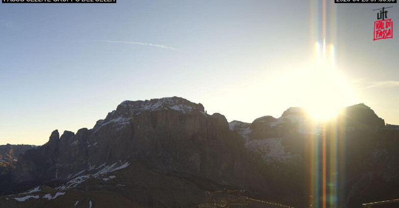 Webcam Campitello-Mazzin-Col Rodella - Campitello di Fassa - Canazei - Gruppo del Sella