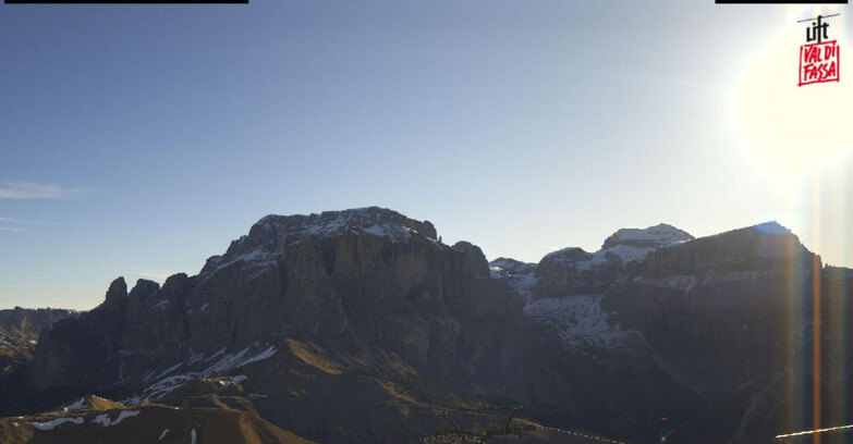Webcam Campitello-Mazzin-Col Rodella - Campitello di Fassa - Canazei - Gruppo del Sella