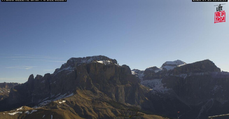 Webcam Campitello-Mazzin-Col Rodella - Campitello di Fassa - Canazei - Gruppo del Sella